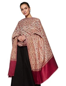 New Women's Kashmiri  Pashmina  Woolen Wool Shawl Stole - Picture 1 of 4