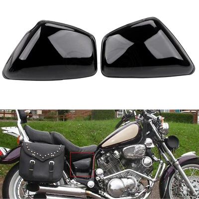 Motorcycle Battery Side Fairing Covers For Yamaha Virago 1100 XV1100 XV700 XV750 — 第 1/4 张图片