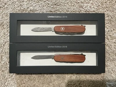 Victorinox Tinker Damascus Limited Edition 2018 Swiss Army Knife NIB Damast - Image 1 of 2