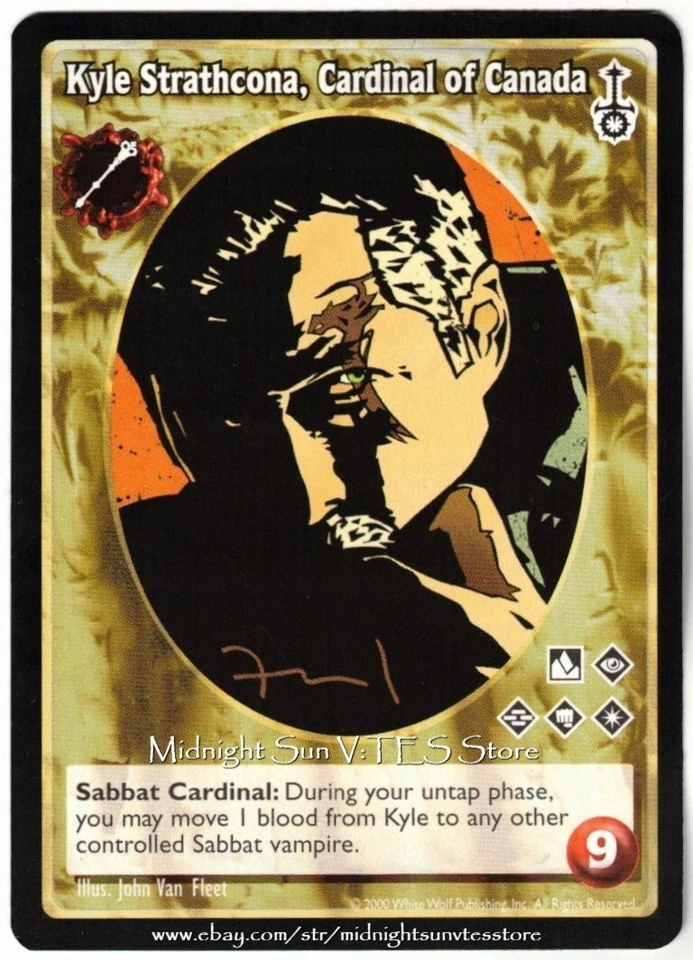 Kyle Strathcona, Cardinal of Canada Ventrue Antitribu Sabbat War V:TES VTES - Image 1 of 1