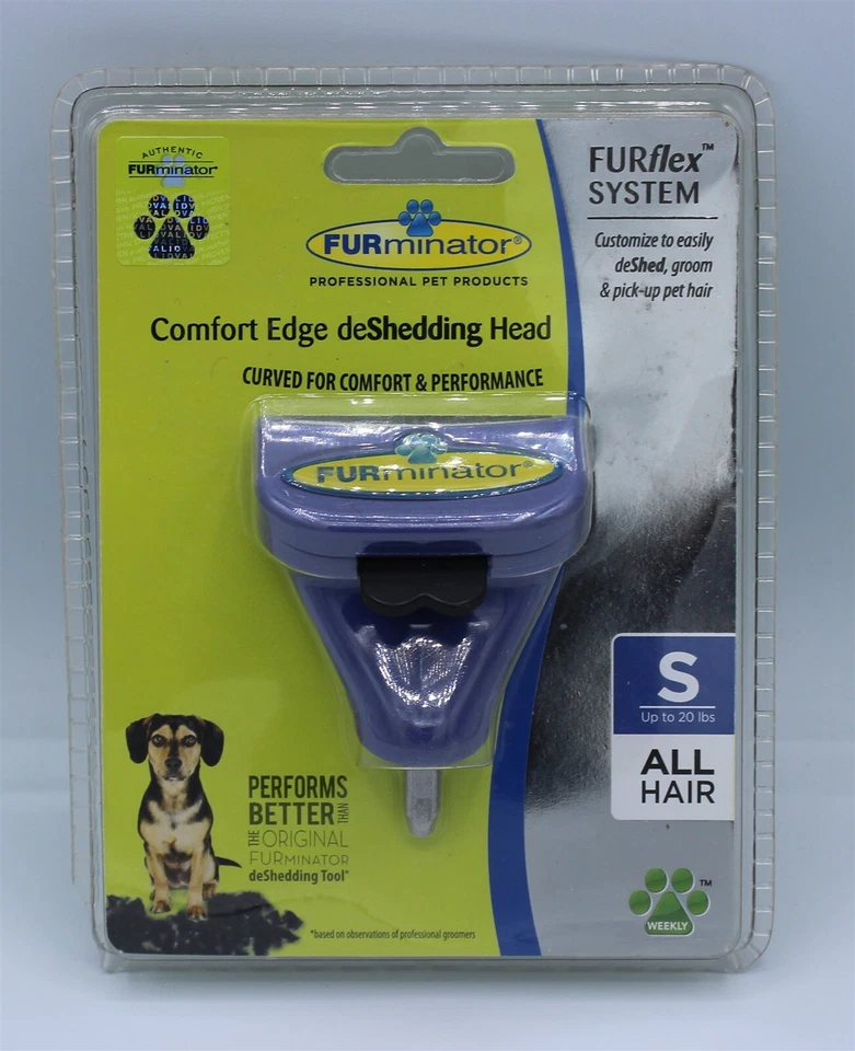 Cabezal de deshedding Furminator Comfort Edge para perro solo pequeño todo el pelo hasta 20 libras Foto 1 de 1
