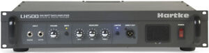 Hartke LH500 500-Watt Bass Guitar Amplifier Head Class-A Tube Preamp Circuit amp