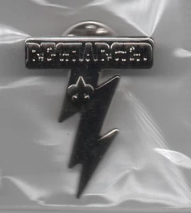 BSA Cyber Safety "Recharged" Pin, silberfarbener Blitz, neuwertig im Beutel! - Bild 1 von 1