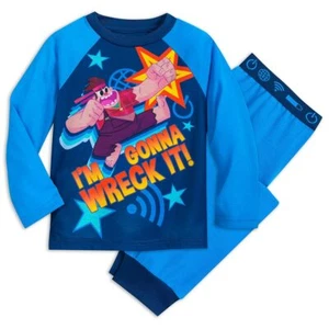 DISNEY STORE Wreck it Ralph Boys Pajama Set 7/8,9/10 New - Picture 1 of 1