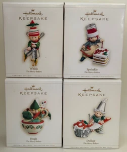Hallmark Ornaments 2006 Merry Bakers Hugh Dollop Sprinkle Whisk - Kitchen Theme! - Picture 1 of 12