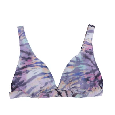 Nuevo bikini top ajustable Raisins para mujer talla grande traje de baño tie dye 18W Foto 1 de 2