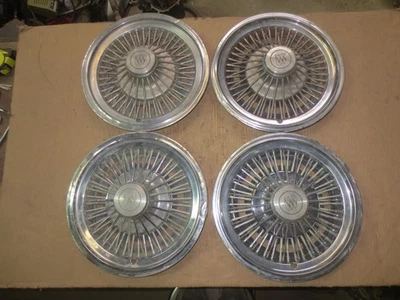73-78 Buick Apollo Century Regal Skylark Hubcap Rim Wheel Cover Hub Cap 14" WIRE - Image 1 of 4