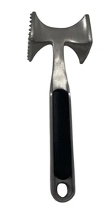 Kitchenaid Meat Tenderizer Metal with Black Handle Textured Sides 9" - Picture 1 of 8