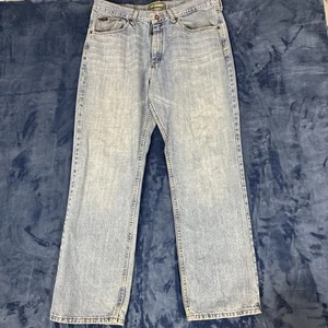 Lee Premium Select Jeans Uomo 38x32 Blu Regular Bootcut Denim Pantaloni Vestibilità Classica - Foto 1 di 11