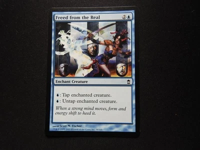 Freed from the Real LP [Saviors of Kamigawa] #2 Mtg Magic Free Tracking! - Image 1 of 2