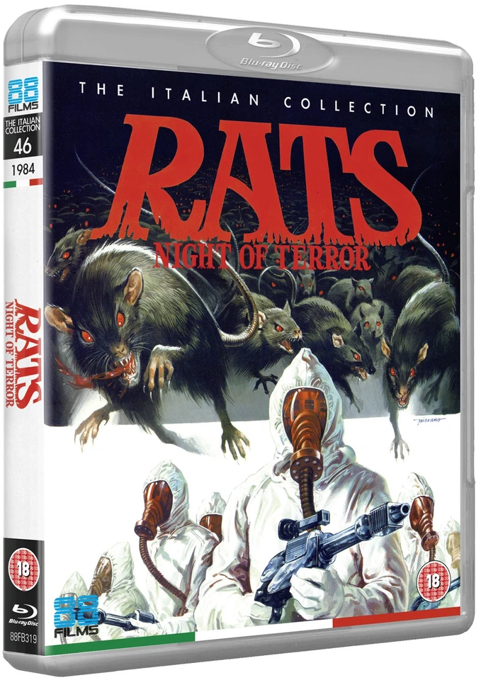 Rats Nights of Terror Blu-ray With Slip Case 88 Films