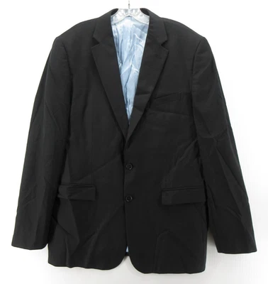 Abrigo Deportivo Charles Tyrwhitt Hombre 44 Largo Negro Blazer Lana Super 110 Calce Ajustado Foto 1 de 4