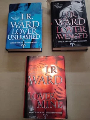 J.R. Ward lot of 3 books Foto 1 de 4