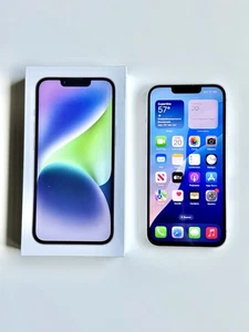 iPhone 14 128GB Unlocked – Purple (Light Lavender) - Photo 1 sur 9