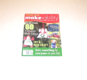 2009 Make-ability Premier Issue Craft Magazine - Picture 1 of 1