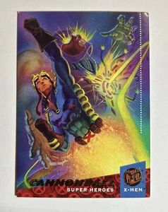 X-MEN MARVEL Trading Card Cannonball Super Heroes 1994 Fleer Ultra #25 - Picture 1 of 2
