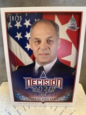 RARE 2020 DECISION ~ GENERAL GUS PERNA "SILVER FOIL" CARD #582 ~ /25