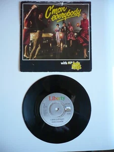 Eddie Cochran C'Mon Everybody 7" Vinyl UK 1984 KP Hula Hoops Promo Single - Bild 1 von 11