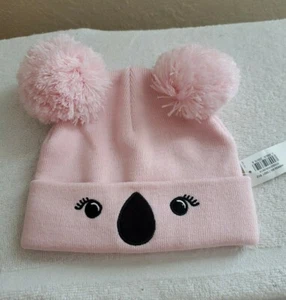 Winter hat Toddler Girls Size M, Old Navy, color Pink.Stretchy,New. - Picture 1 of 8