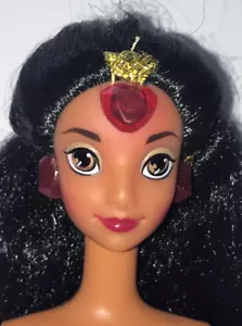 Nude Barbie 1994 Disney Arabian Lights Aladdin Jasmine Doll For OOAK *WORKS* - Picture 1 of 8