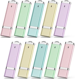 10 Pack 64GB Flash Drives - USB Thumb Drive, 64GB, Colorful - Picture 1 of 12