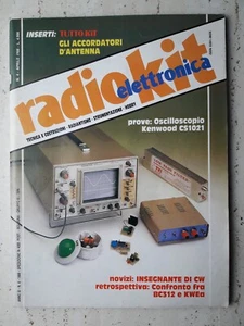 Radio Kit Elettronica N.4 anno 1988 - Oscilloscopio Kenwood CS1021 - Imagen 1 de 1