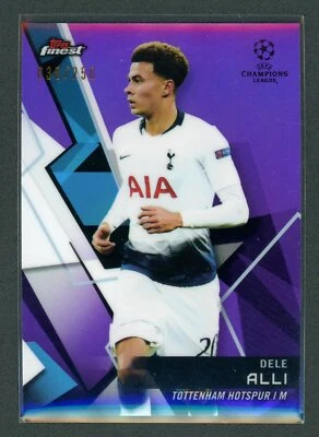 2019 Dele Alli /250 Topps Finest Uefa Champions League - Image 1 of 2