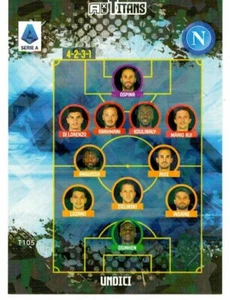 PANINI CALCIATORI ADRENALYN XL TITANS 2022 CARD T105 NAPOLI (UNDICI) - Bild 1 von 2