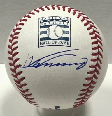Expos Angels VLADIMIR GUERRERO Signed Official MLB HOF LOGO Baseball AUTO - JSA - Image 1 of 2