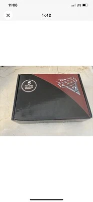 Mattel Disney Pixar 5 Die-Cast Vehicles Cars 2 Blue Lightning McQueen - Image 1 of 2