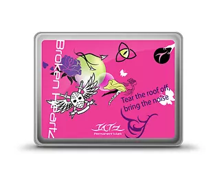 iLuv ICC804 Ultra Thin Case with Tatz Graphics for iPad, NEW, FREE SHIPPING  - Picture 1 of 7
