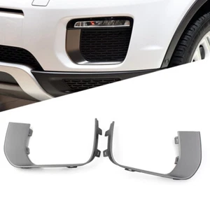 Grey Fog Light Lamp Surround Trim For Land Rover Range Rover Evoque L538 2016-19 - Picture 1 of 9