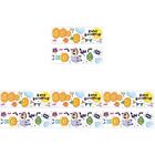  4 Sets Halloween Wall Sticker Window Clings Glass Shot Glasses