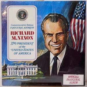 Richard Nixon - 1969 Commemorative Edition Inaugural Address SEALED Vinyl Lp - Picture 1 of 2