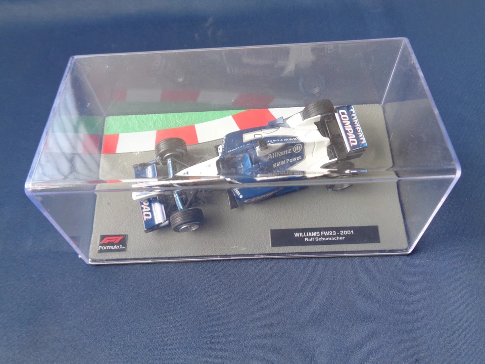 FORMULA 1 COLLECTION SCALA 1/43 MODELLINO WILLIAMS FW23 - 2001 RALF SCHUMACHER - Immagine 1 di 4