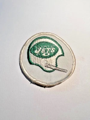 罕见老式 NFL 纽约喷气机队熨烫布贴完好当天发货。 NAMATH 60 年代 — 第 1/4 张图片