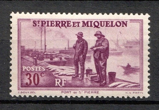 Timbre / STAMP COLONIE FR  SAINT PIERRE ET MIQUELON  1938  Y&T  N° 175 NEUF * - Photo 1/1