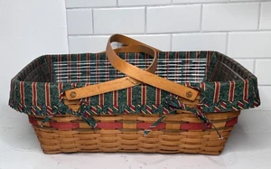 Longaberger Holiday Hostess Yuletide Treasures Cesta Imperial  - Imagen 1 de 14