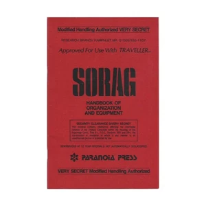 Paranoia Press Traveller Sorag en muy buen estado+ - Imagen 1 de 1