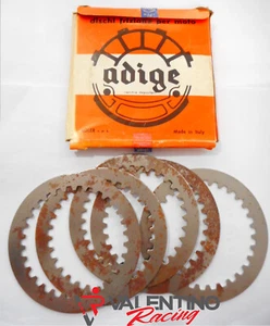 STAHLSCHEIBEN FÜR KUPPLUNG CLUTCH CAGIVA 125 ROTE KLAPPE ELEFANT MA64 - Bild 1 von 1