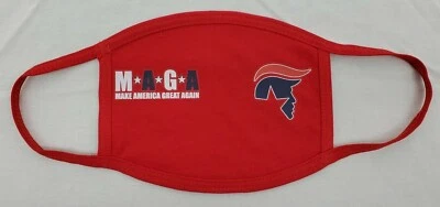 Máscara facial Trump - Protección facial M.A.G.A. Make America Great NUEVO - EE. UU. -009 Foto 1 de 4