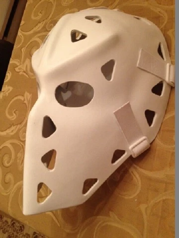 NHL HOCKEY GOALIE MASK HELMET VINTAGE Mike Liut St Louis Blues Cover