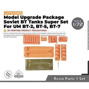 SSMODEL Model Upgrade Sets Soviet BT Tanks Super Set For UM BT-2, BT-5, BT-7 - Picture 1 of 9