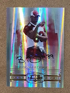 Autógrafos de fútbol Donruss Threads 2007 #234 Ben Patrick #'d 699/849 - Imagen 1 de 2