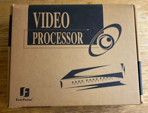 EVERFOCUS EVERPLEX 4BQ B/W VIDEO QUAD PROCESSOR REALTIME - Picture 1 of 13