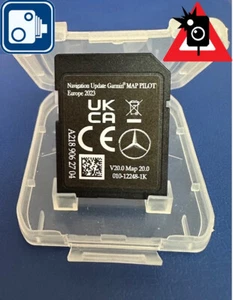 MERCEDES GARMIN MAP PILOT V20 A2189062704 NTG5 STAR1 SD KARTE EUROPA 2023-25 - Imagen 1 de 3