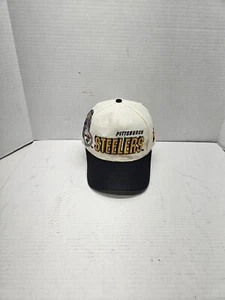 VTG 90s Pittsburgh Steelers NFL Sports Specialties Laser Shadow SnapBack Hat - Picture 1 of 8