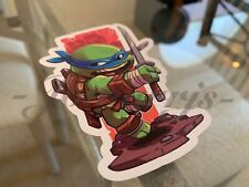 Teenage Mutant Ninja Turtles Leonardo Sticker Decal Sign Chibi Movie
