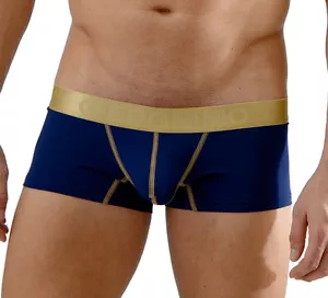 Geronimo Mens Underwear Stylish Loose Boxer Navy Blue or Black Hipster 1663b2 - Picture 1 of 6
