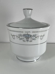 Wade Diane Porcelana Fina China de Japón Azúcar Cuenco con Tapa (Grieta en Tapa) - Imagen 1 de 9